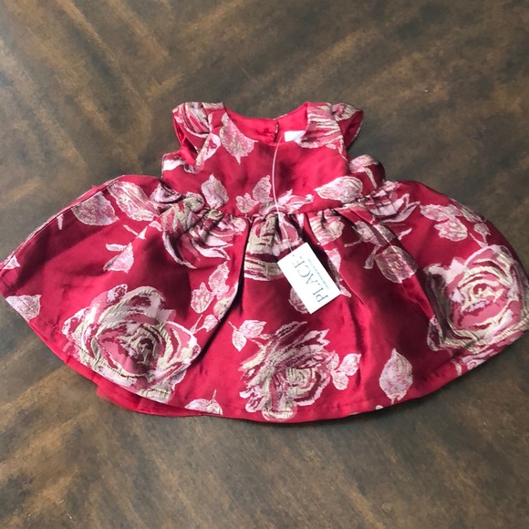 NWT Gorgeous The Children’s Place Holiday Dress 0-3 mos